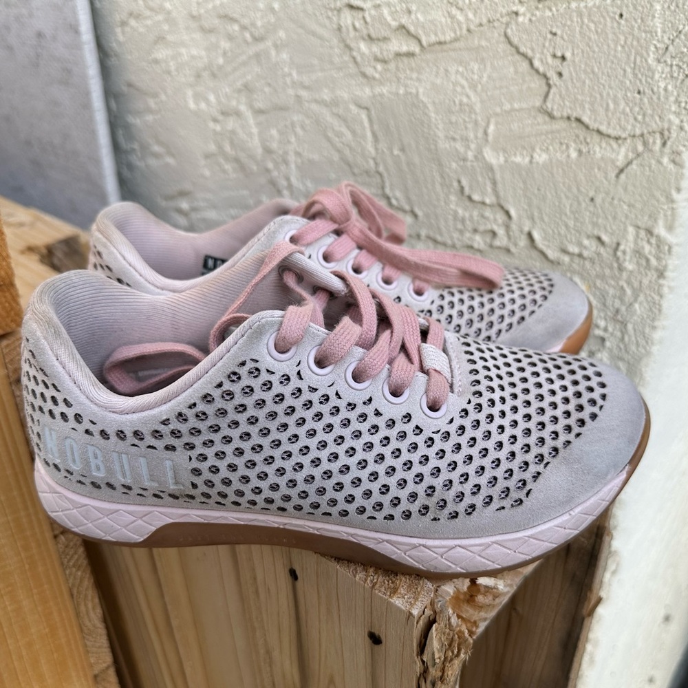 No Bull Pink Trainers Size 5